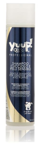 YUUP Shampoo Cuccioli E Pelli Sensibili (250 мл) Шампунь для щенков и обладателей чувствительной кожи, концентрат SALE срок годности 31.03.2023 - фото