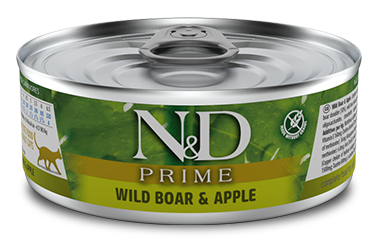FARMINA Prime Adult Boar and Apple (80 г) кабан и яблоко для взр. кошек - фото
