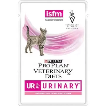 Pro Plan VD Cat UR Urinary с лососем (пауч 85 г) - фото2