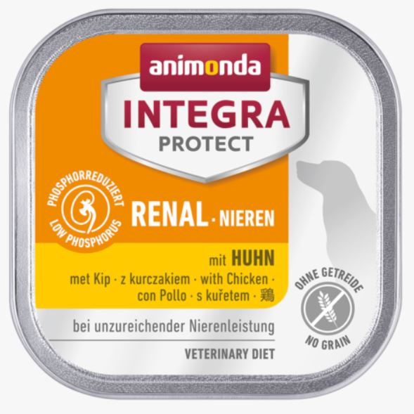 ANIMONDA INTEGRA Protect Dog Nieren / Renal (150 г) для собак при заболеваниях почек, с курицей - фото