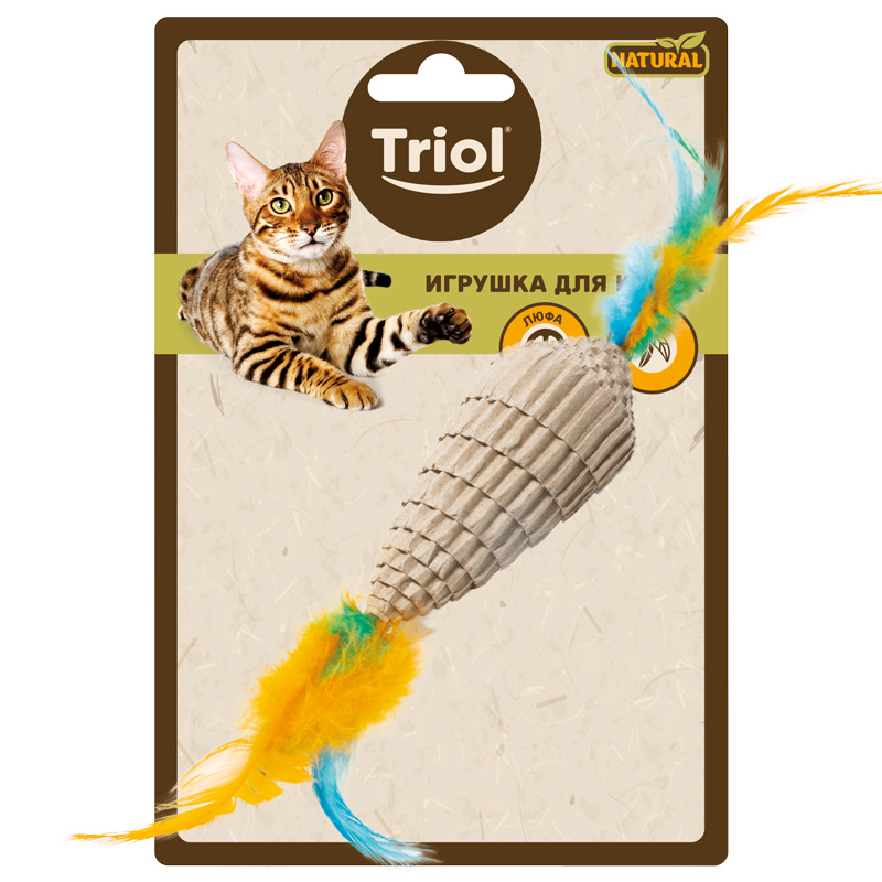 TRIOL Игрушка для кошек из гофрокартона 