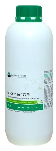 Е-СЕЛЕН OR Пероральный раствор (1 л) Nita-farm - фото