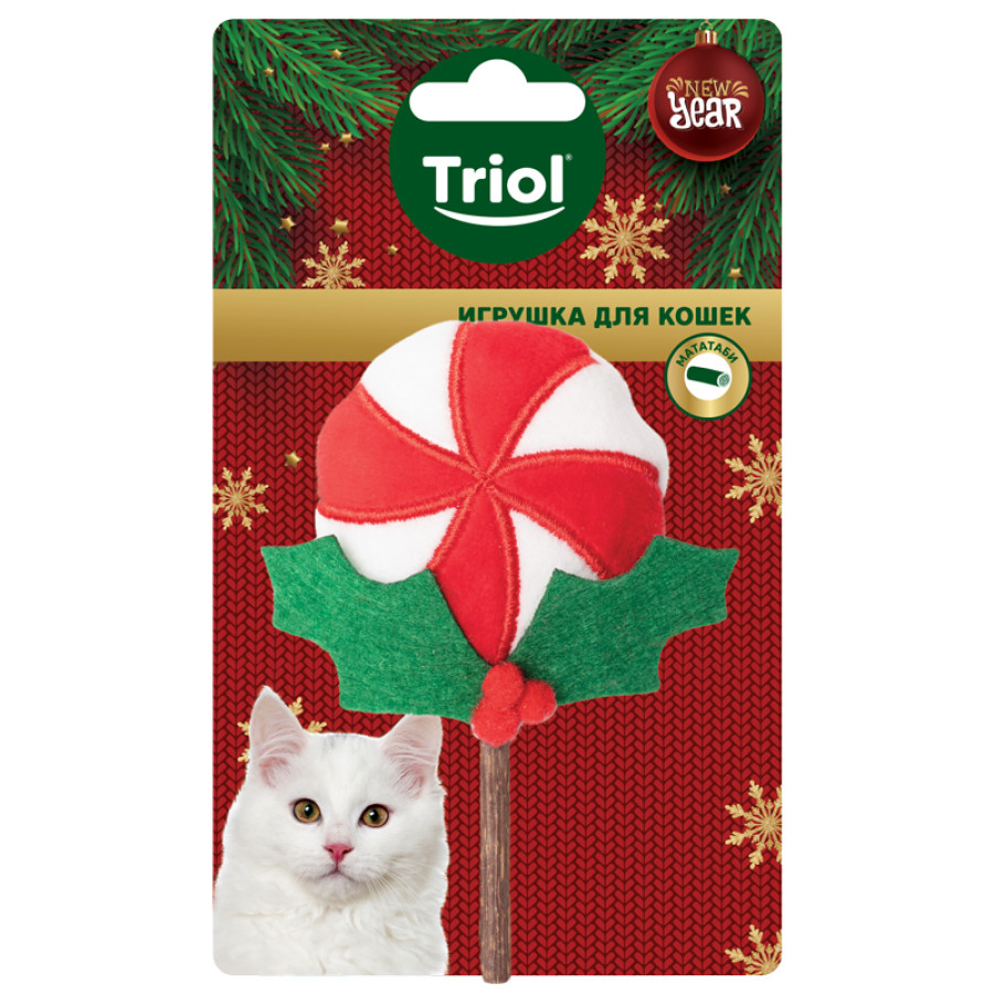 TRIOL Игрушка NEW YEAR для кошек 