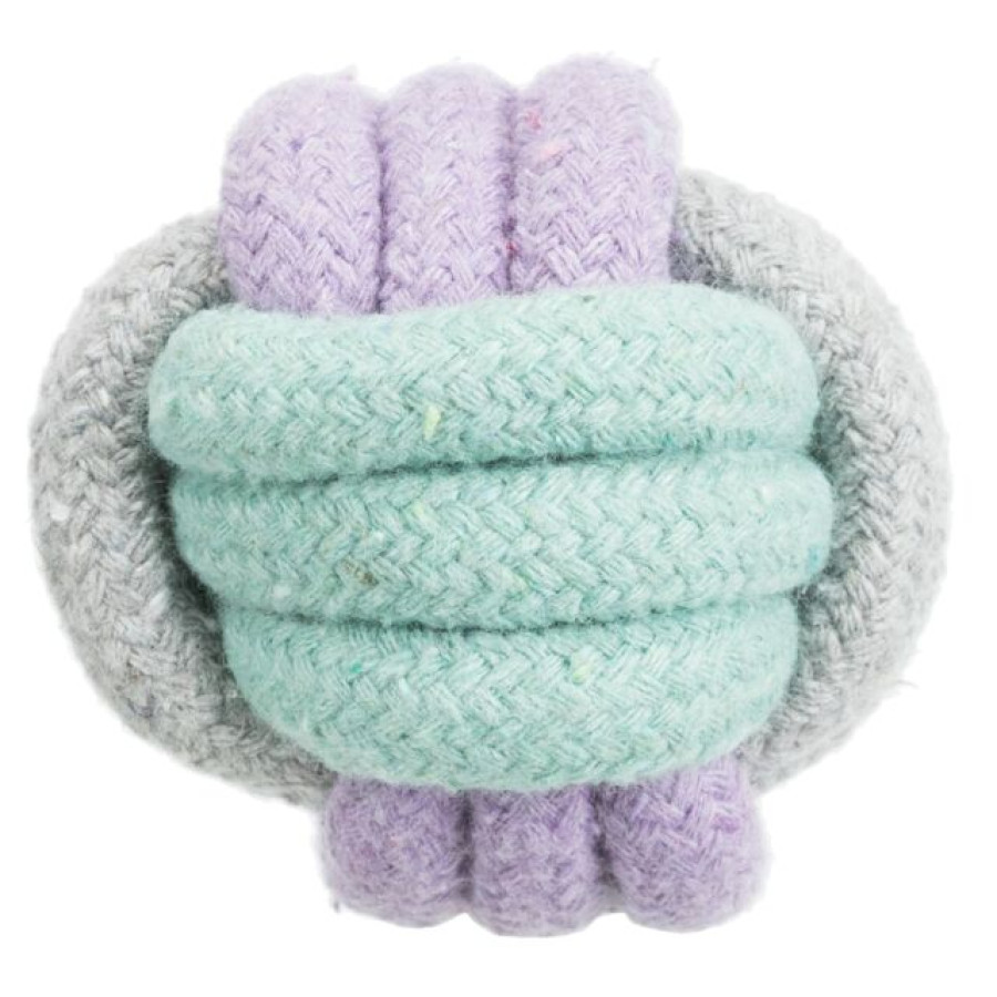 TRIXIE Junior Rope Ball Мяч веревочный, хлопок (d 6 см) - фото2