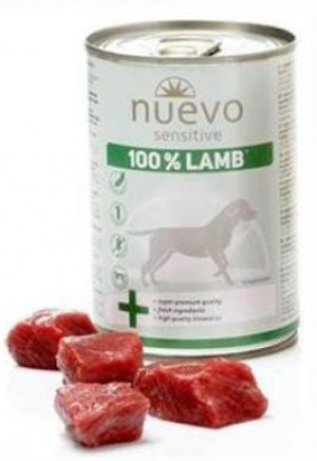 NUEVO Dog Sensitive Lamb (400 г) с ягненком для собак с чувствительным пищеварением - фото2