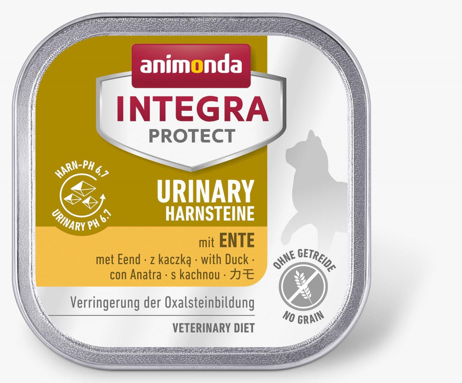ANIMONDA INTEGRA Protect Cat Urinary (100 г) с уткой, профилактика оксалатов - фото