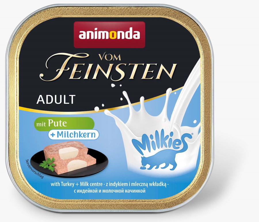 ANIMONDA Vom Feinsten Adult (100 г) с индейкой и молочной начинкой  - фото2