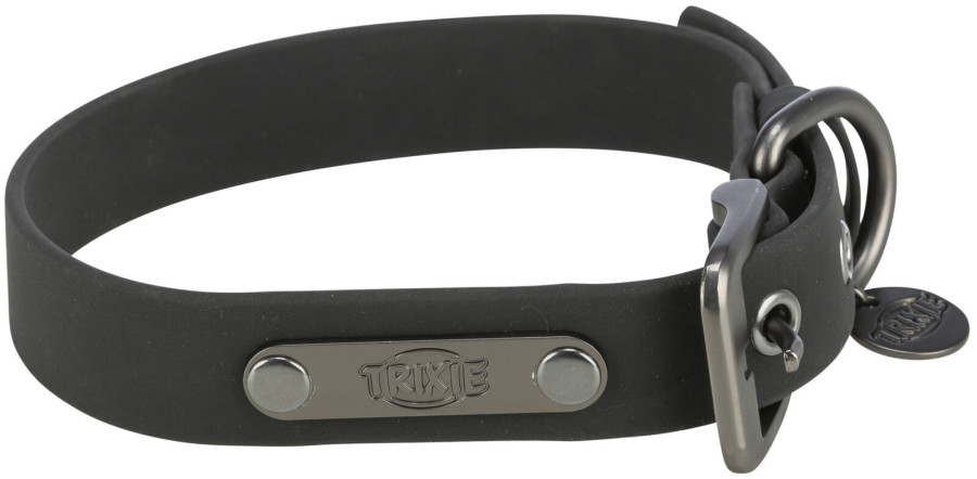 TRIXIE CityStyle Collar Ошейник ПВХ, размер M (35–42/20 мм, черный) - фото2