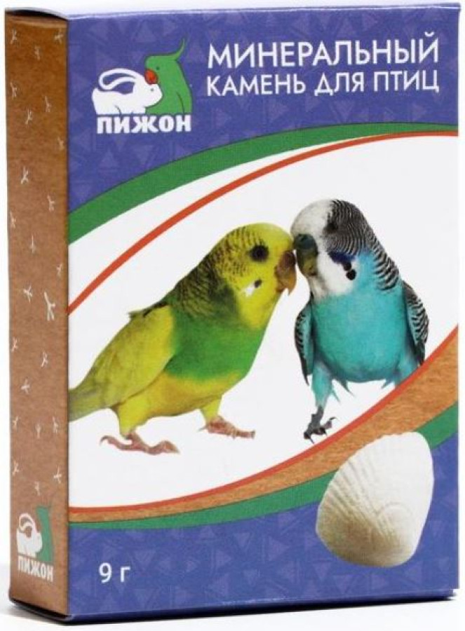 ПИЖОН Минеральный камень для птиц, ракушка (9 г) - фото