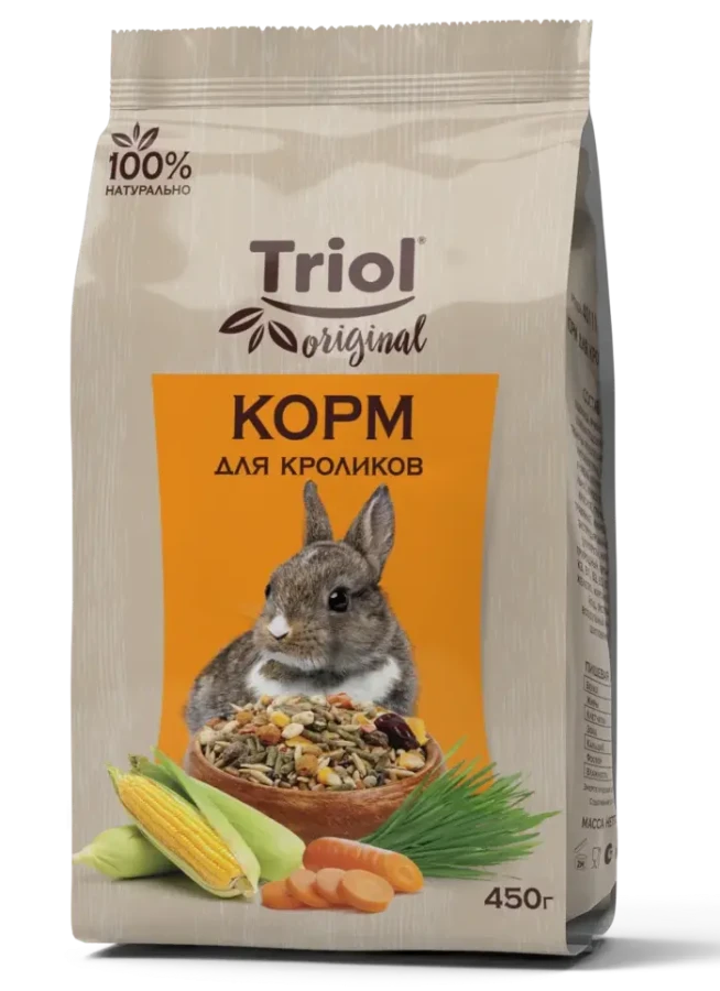 TRIOL Корм Original для кроликов (450 г) - фото