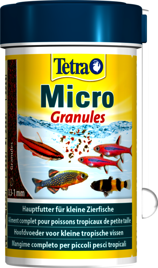 TETRA Micro Granules (100 мл/36 г) для декоративных рыб небольшого размера - фото