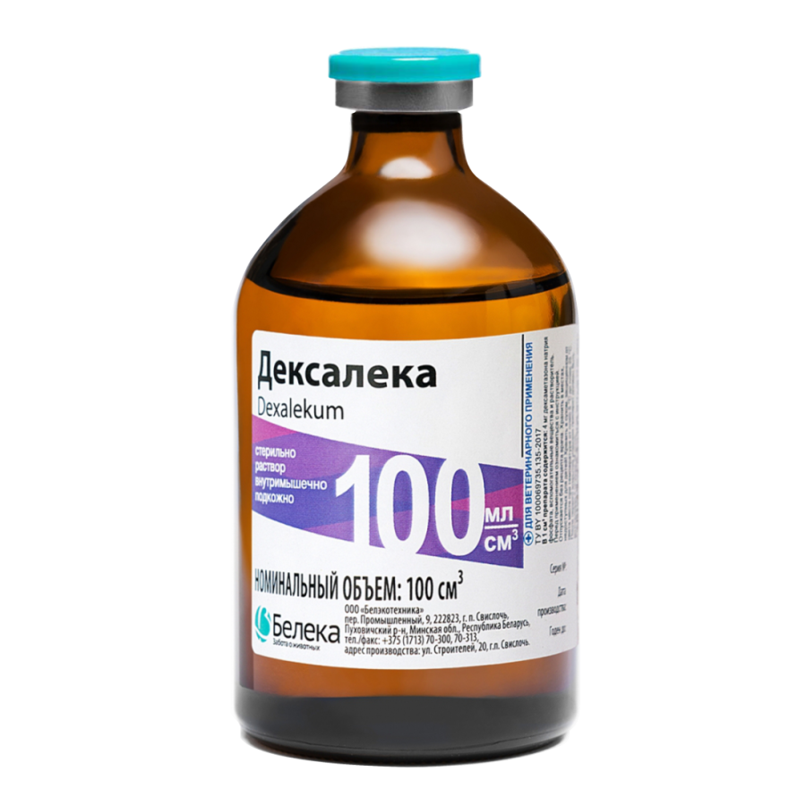 ДЕКСАЛЕКА (Дексаметазон 4 мг) Раствор для инъекций (100 мл) Белека - фото