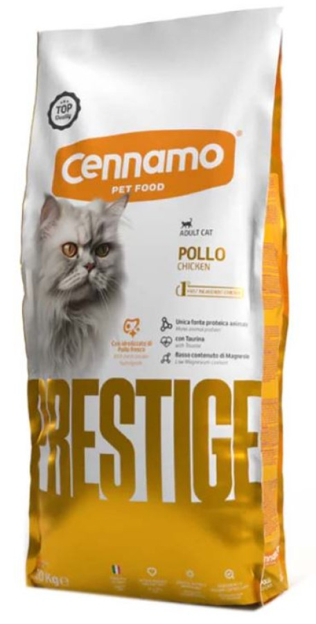 CENNAMO PRESTIGE CAT ADULT POLLO (1 кг на развес) для взрослых кошек, с курицей - фото