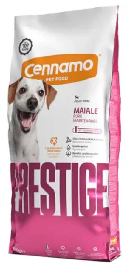 CENNAMO PRESTIGE DOG Adult Maintenance MINI MAIALE (1 кг на развес) для взр. собак мелких пород, со свининой - фото