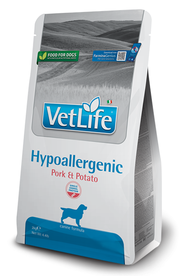 FARMINA VET LIFE Dog Hypoallergenic Pork-Potato (2 кг) - фото
