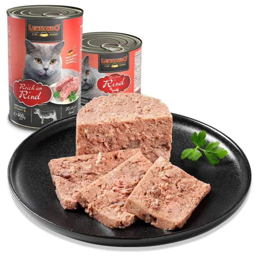 LEONARDO RICH IN BEEF (400 г) с говядиной, для взрослых кошек - фото2