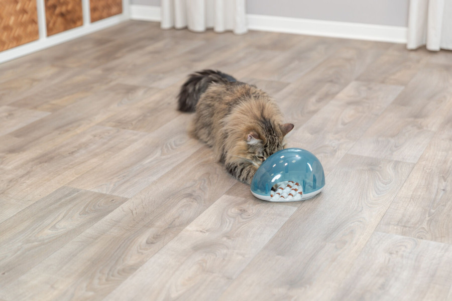 TRIXIE Slow Feeding Dome Игра-головоломка, для медленного кормления (19 × 13 × 14 см) - фото3