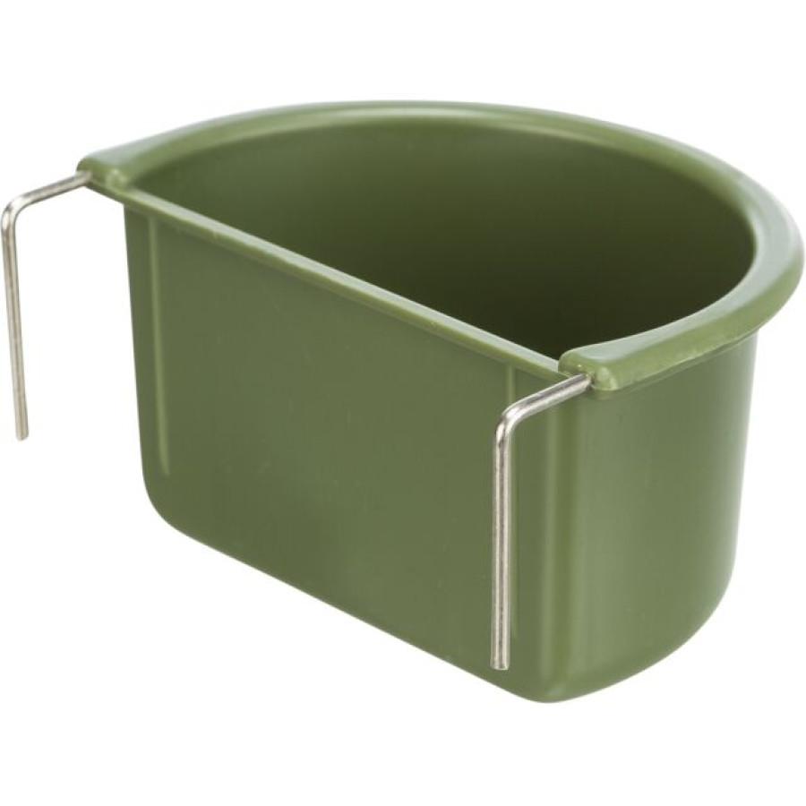 TRIXIE Set of Hanging Bowls with Wire Holder (75 и 85 мл) Набор кормушек для попугая, 2 шт - фото3