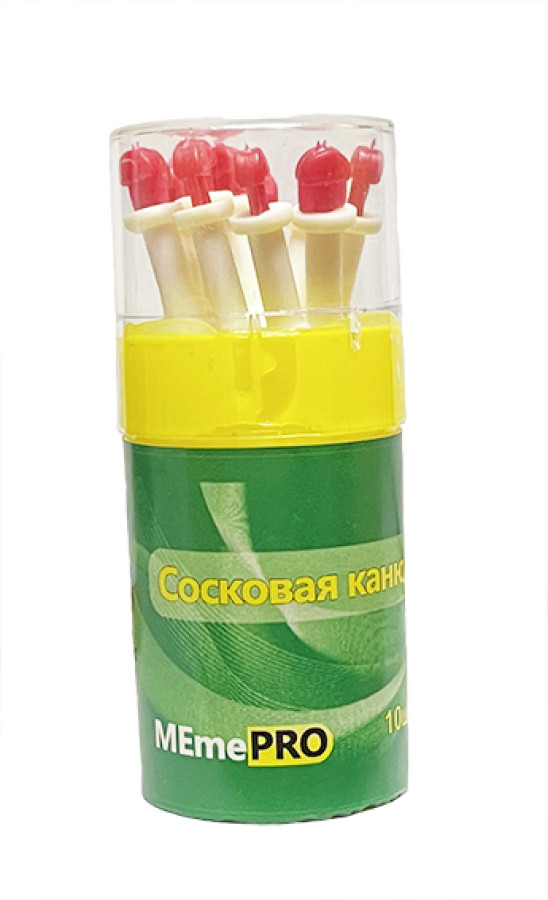СОСКОВАЯ Канюля из пластмассы (баночка 10 шт) MEmePRO - фото