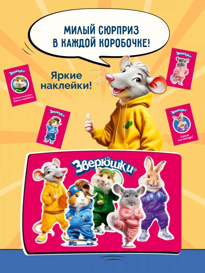 ЗВЕРЮШКИ Корм для хомяков (450 г) Зоомир - фото5