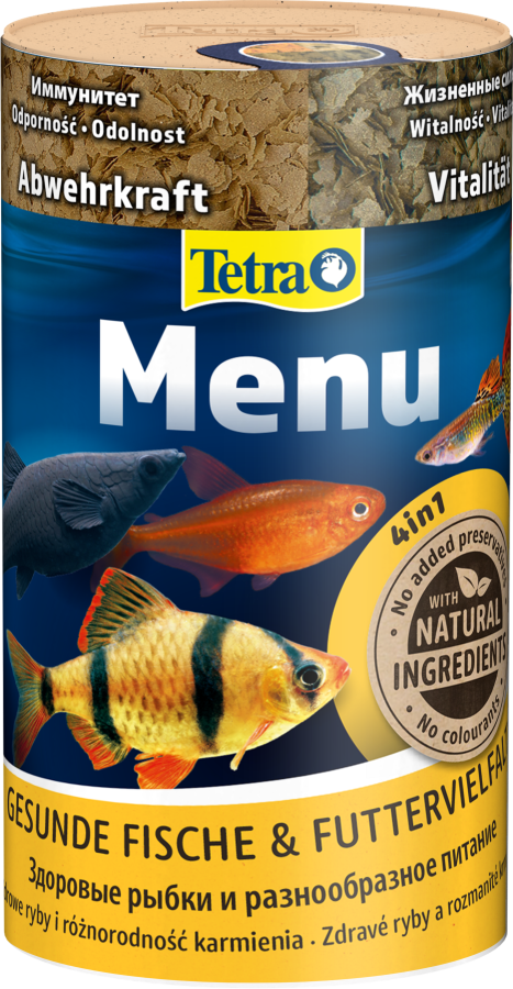 TETRA Menu (100 мл) ТЕТРА Меню хлопья - фото, картинка TETRA Menu (100 мл) ТЕТРА Меню хлопья - фото