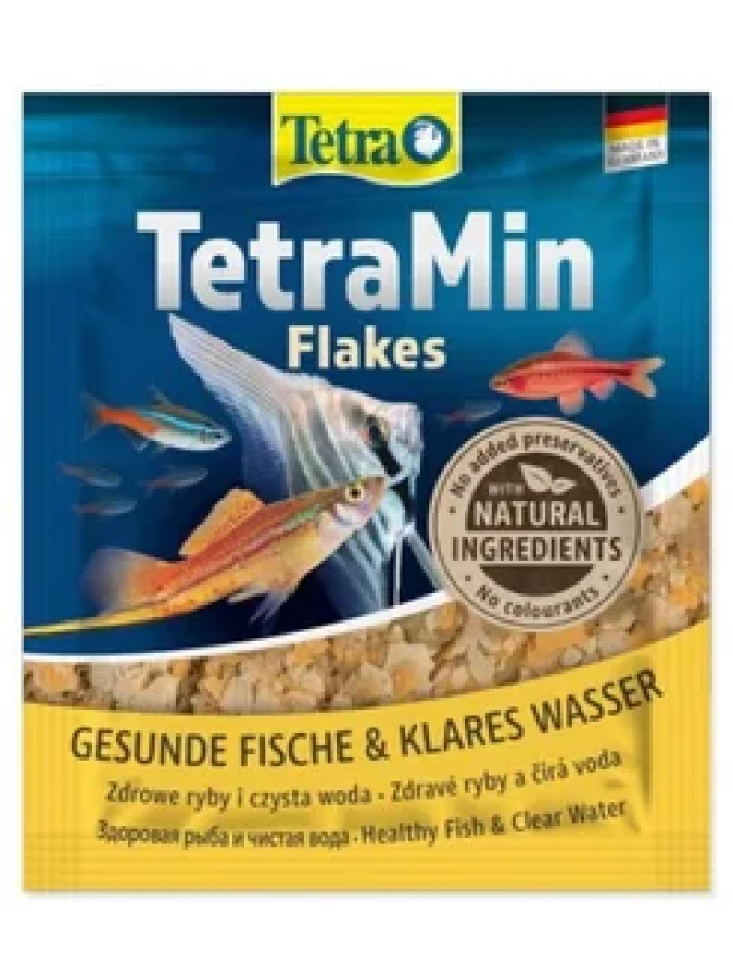TETRAMin Flakes (саше 12 г) ТЕТРАМин хлопья - фото, картинка TETRAMin Flakes (саше 12 г) ТЕТРАМин хлопья - фото