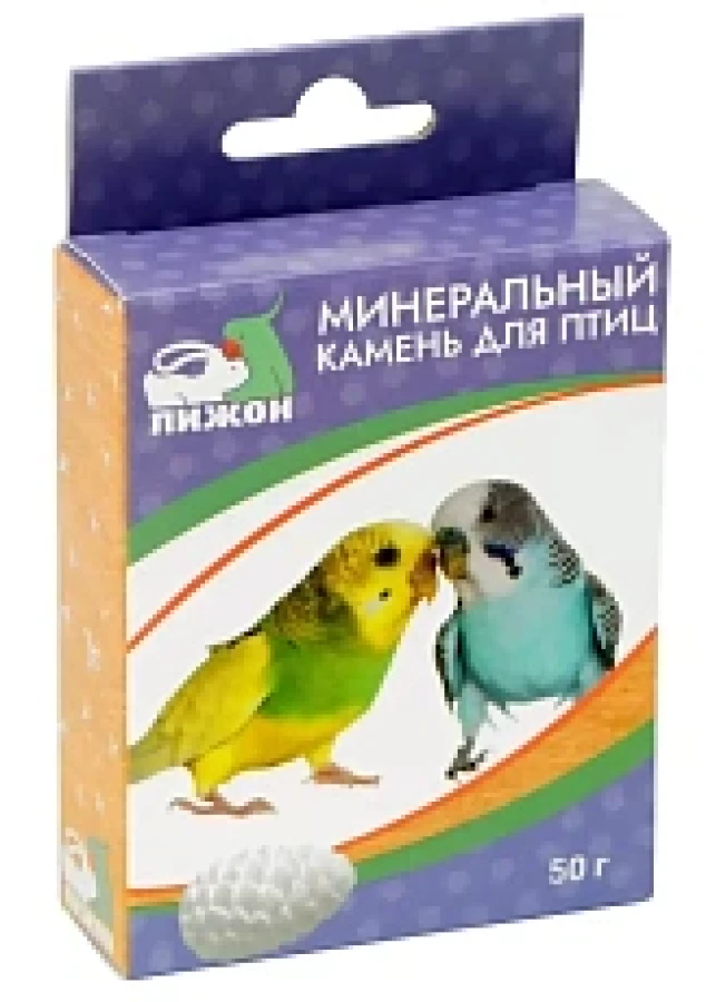 ПИЖОН Минеральный камень для птиц, шишка (50 г) - фото