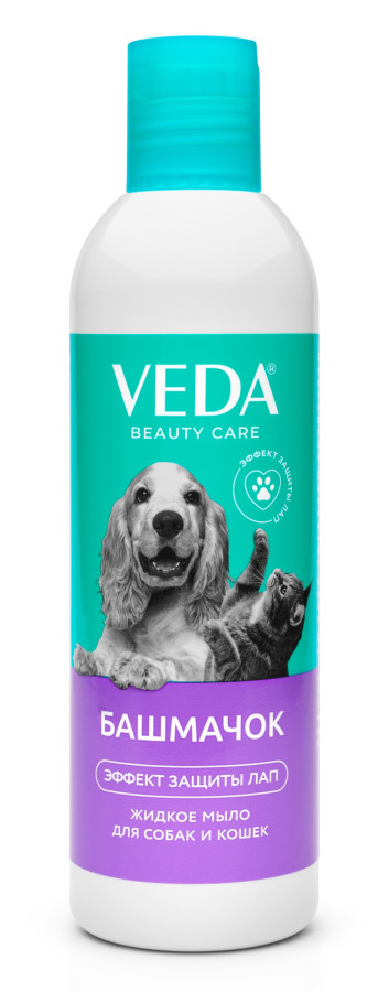 БАШМАЧОК жидкое мыло для собак и кошек (220 мл) Veda - фото