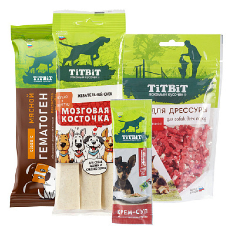 TiTBiT Новогодняя коллекция - Набор подарочный для собак (280 г) - фото2