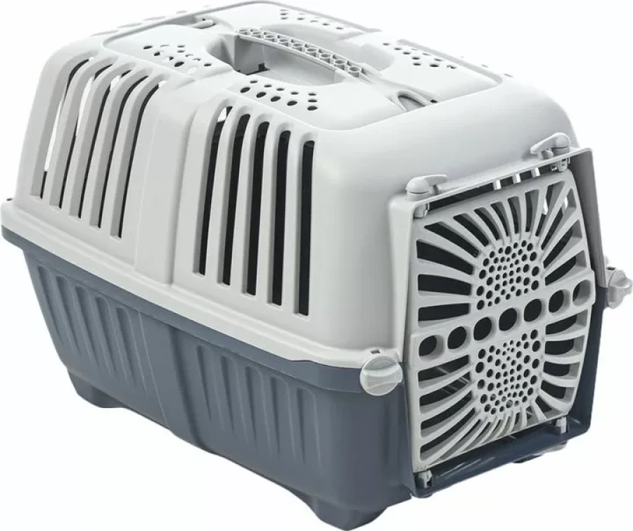 MPS PRATICO 1 PLASTICA Переноска пластик, темно-синяя (48 х 31.5 х 31 cм) - фото