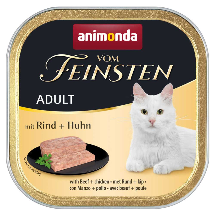ANIMONDA Vom Feinsten Adult (100 г) с говядиной и курицей - фото