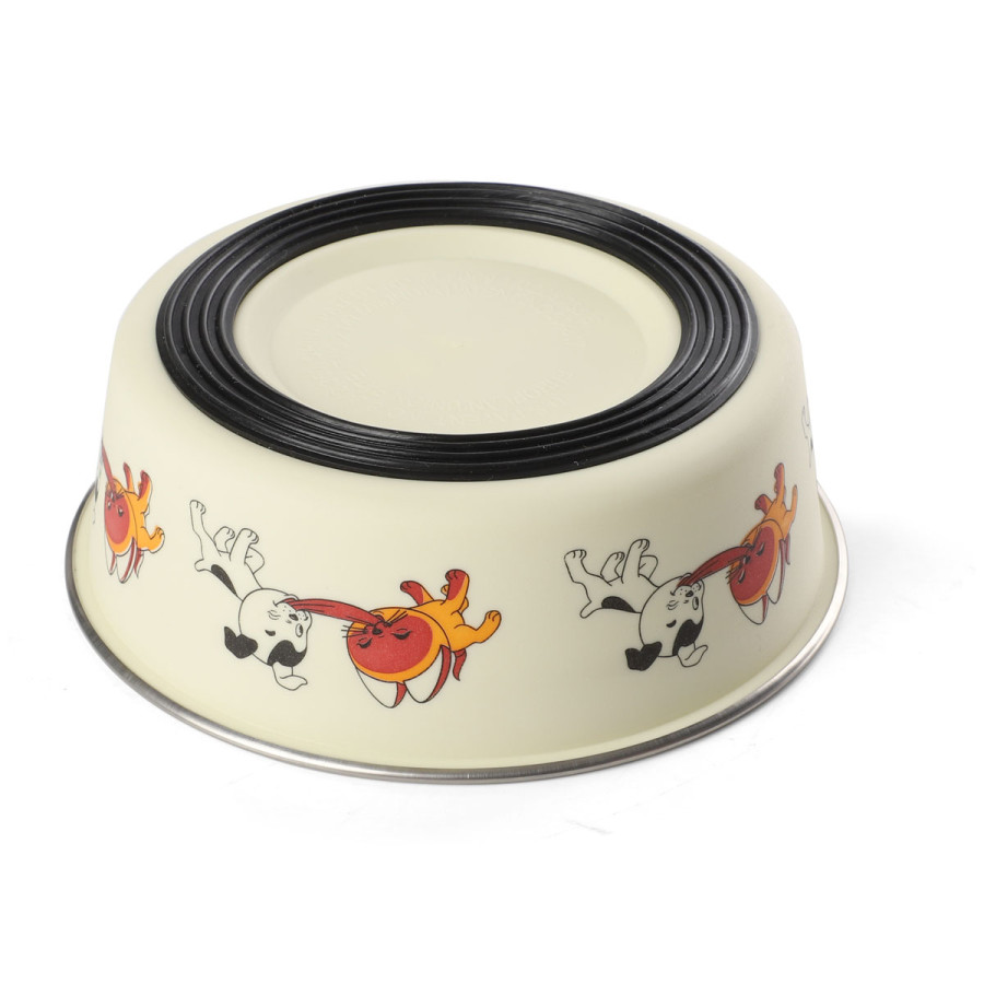 TRIOL Миска металлическая на резинке 