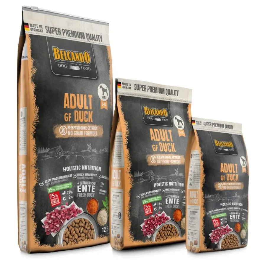 BELCANDO ADULT GF DUCK (12 кг) Утка, для взрослых собак - фото3