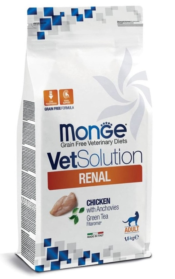 MONGE CAT VetSolution RENAL (1,5 кг) - фото