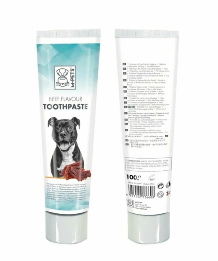 MPets Зубная паста со вкусом говядины (100 мл) - фото2