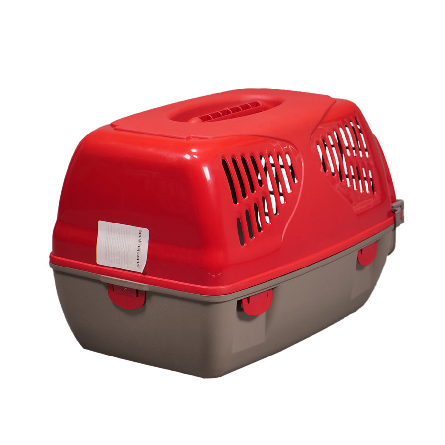 MPS SIRIO LITTLE Переноска пластик, красная (50 х 33,5 х h31 см) - фото2