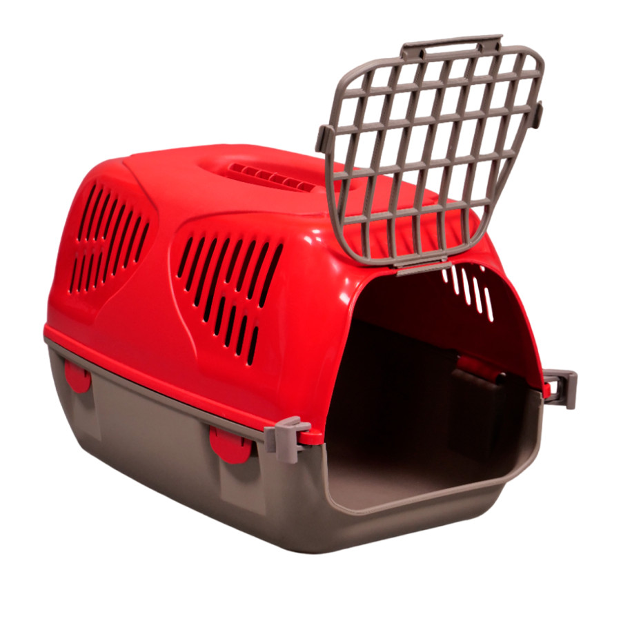 MPS SIRIO LITTLE Переноска пластик, красная (50 х 33,5 х h31 см) - фото3