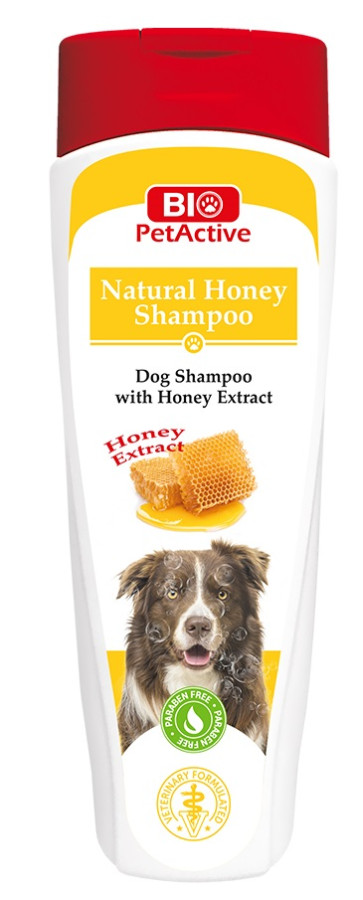 BIOPetActive Шампунь с натуральным медом для собак (250 мл) - фото