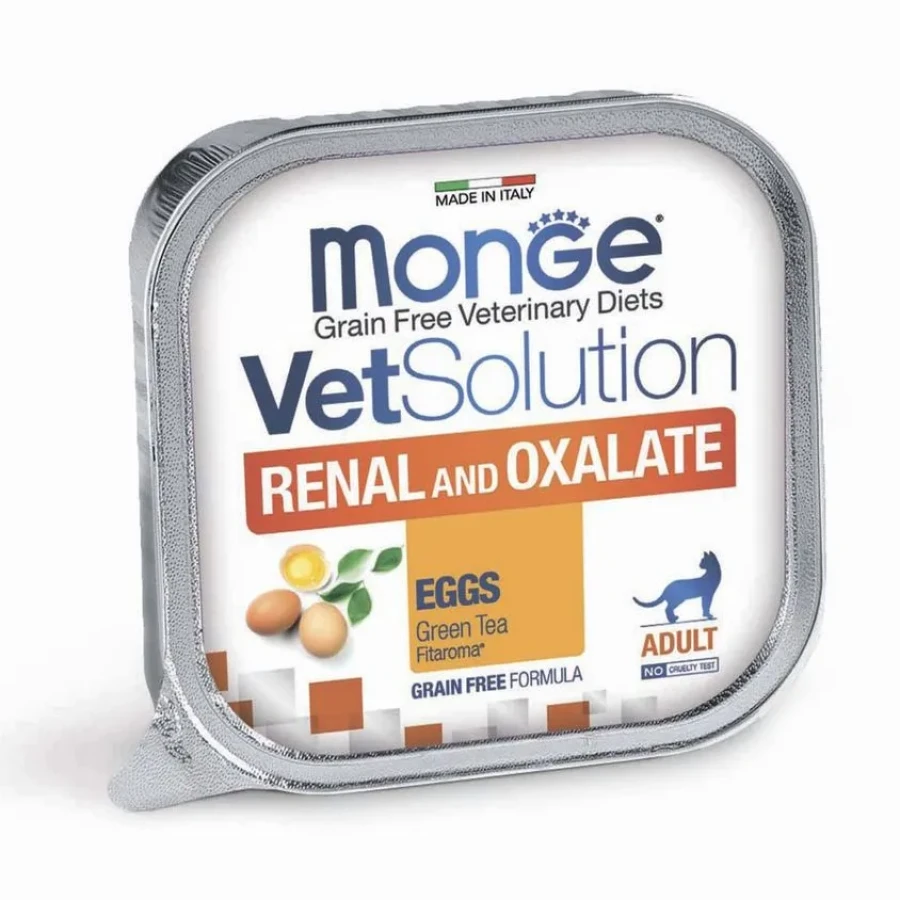 MONGE CAT VetSolution Renal and Oxalate (лоток 100 г) - фото