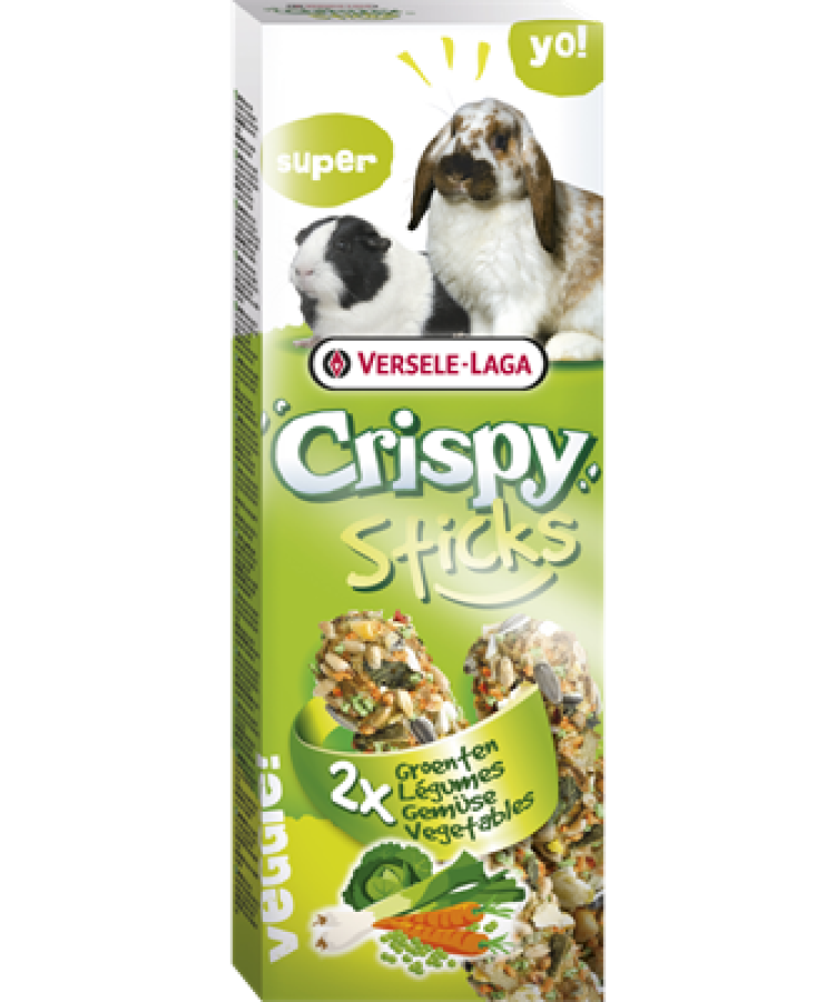 VERSELE-LAGA Crispy Sticks (2х55 г) Лакомство с овощами для кроликов и морских свинок - фото