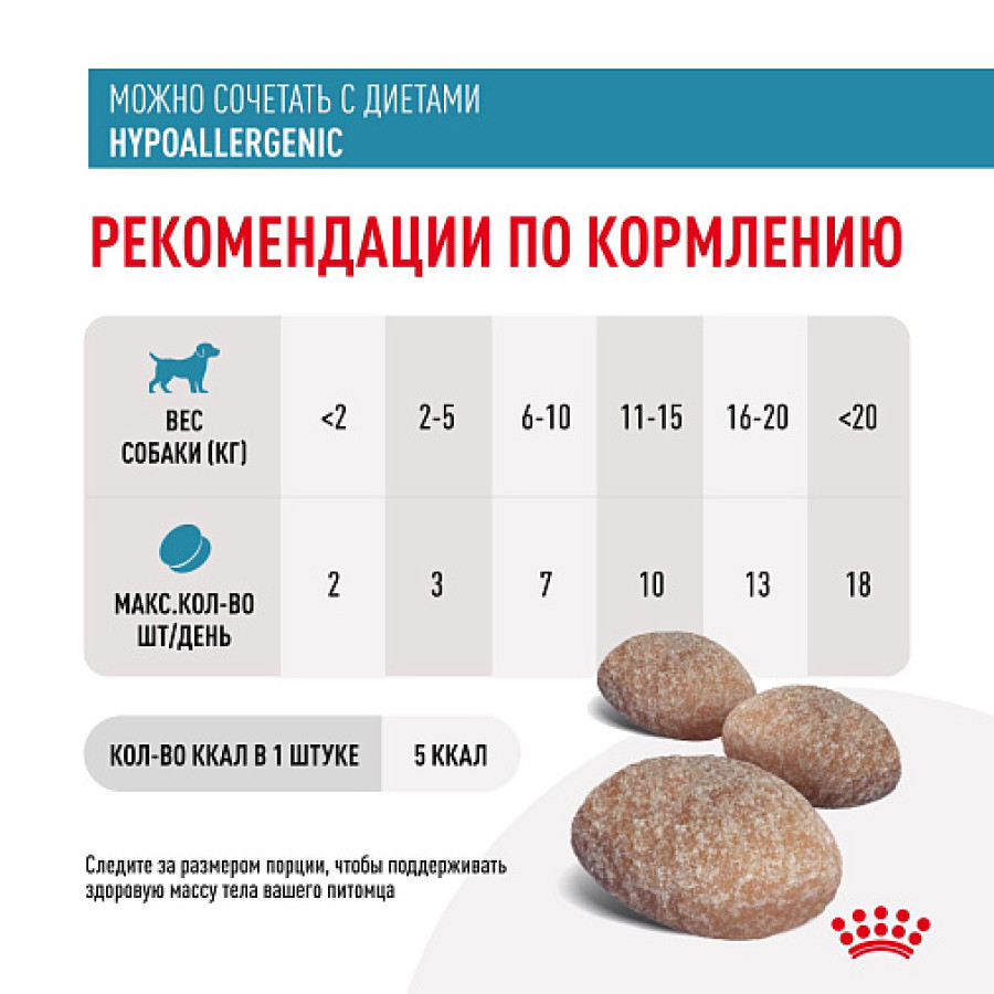 ROYAL CANIN Treats Hypoallergenic Diets (230 г) - фото2