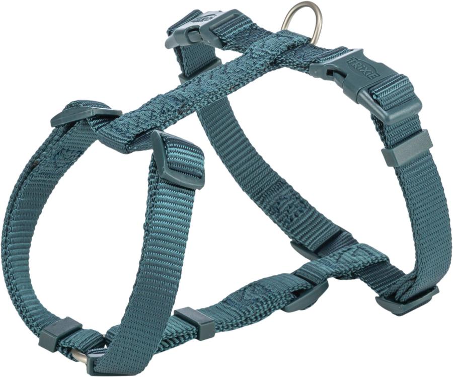 TRIXIE Premium H-Harness Шлейка для собак, размер XS-S (петроль) - фото