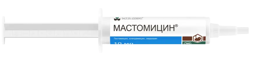 МАСТОМИЦИН Гель для интрацистернального введения (10 мл) Nita-farm (Гентамицин + клиндамицин + лидокаин) - фото