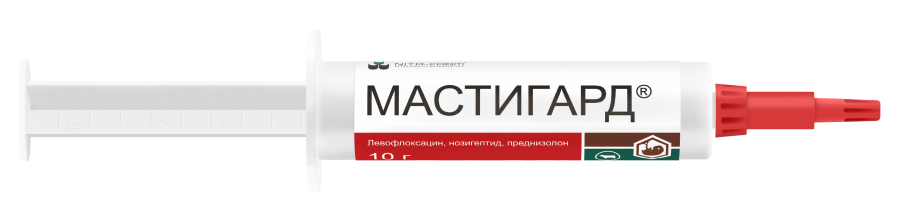 МАСТИГАРД Гель для интрацистернального введения (шприц 10 мл) Nita (1000 мг левофлоксацин + 5 мг нозигептид + 20 мг преднизолон) - фото2