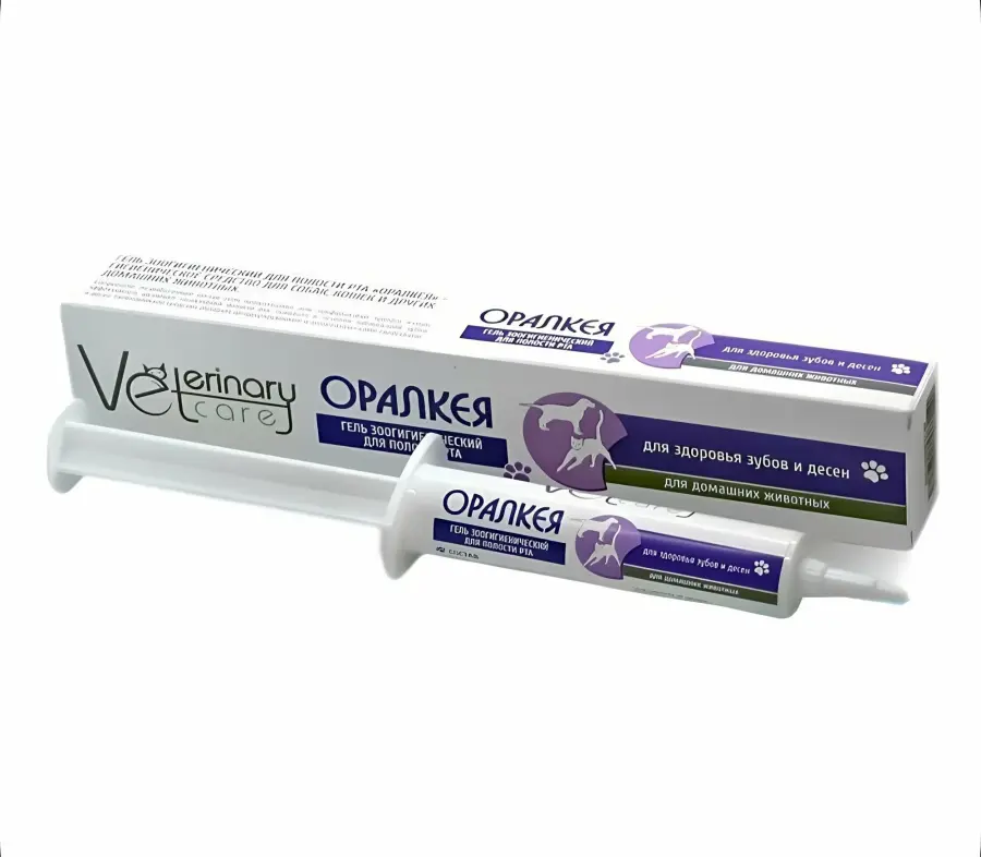 ОРАЛКЕЯ VETERINARY CARE Гель для полости рта (туба 20 мл) - фото