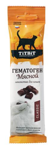 TiTBiT Гематоген мясной CLASSIC для кошек (30 г) - фото