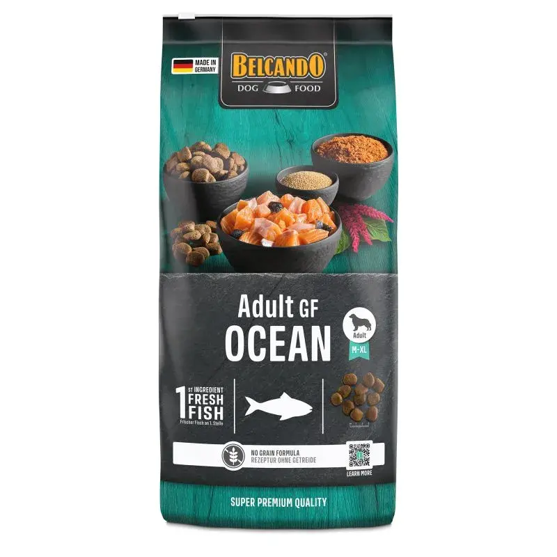 BELCANDO ADULT GF OCEAN (12,5 кг) с рыбой беззерновой для взрослых собак - фото