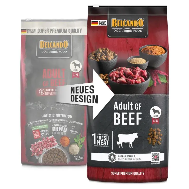 BELCANDO ADULT GF BEEF (12,5 кг) с говядиной беззерновой для взрослых собак - фото2