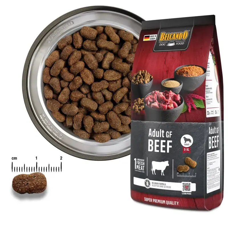 BELCANDO ADULT GF BEEF (1 кг на развес) с говядиной беззерновой для взрослых собак - фото3