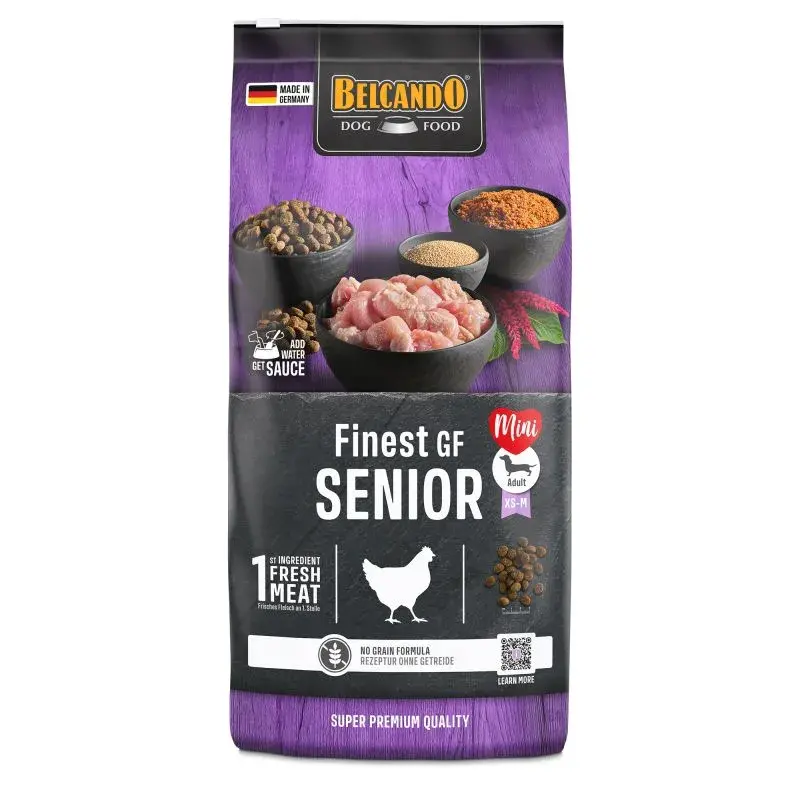 BELCANDO FINEST GRAIN-FREE SENIOR (1 кг) для пожилых собак мелких и средних пород - фото2